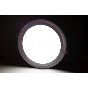 15W Sıva Üstü Led Glop (Siyah Plastik Kasa) 6500K