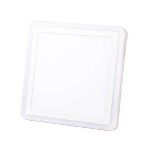 24+12W Renkli Panel Led Armatür DIŞ MAVİ- İÇ 3000K