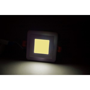 24+12W Renkli Panel Led Armatür DIŞ MAVİ- İÇ 3000K 24+12W Renkli Panel Led Armatür DIŞ MAVİ- İÇ 3000K