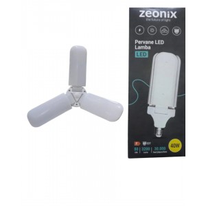 40w KANATLI PERVANE LED AMPUL 